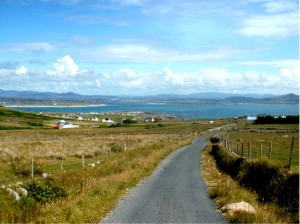 View of the mainland from Arranmore Island